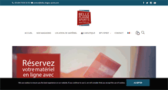 Desktop Screenshot of belle-plagne-sports.com